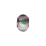 Eve's Addiction Pink Rose Glass Bead - Pandora Bead & Bracelet Compatible