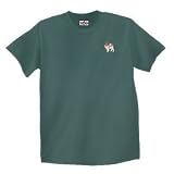 Unisex Papillon Green Tee Shirt
