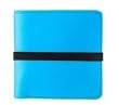 Marc By Marc Jacobs Pebble Leather Elastic Billfold Wallet Blue