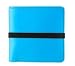Marc By Marc Jacobs Pebble Leather Elastic Billfold Wallet Blue
