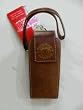 Classic Betty Boop leather phone pouch with carrying strap