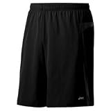 ASICS Lounge Running Short - SIZE: Small, COLOR: Black/Black