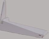 Genova #AW106 White Gutt Bracket