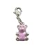 Bombay Duck  Teddy Bear Enamel Charm 