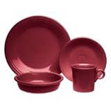 Fiesta 4-Piece Place Setting, Cinnabar