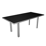 IMAGE OF Poly-Wood AT3672FASBL 72in. Euro Outdoor Dining Table