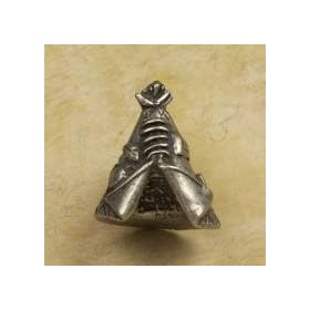 Anne at Home 883 Knobs Teepee (#1 Pewter Matte)