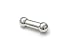 316L Surgical Steel Straight Barbell 0g