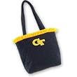 Georgia Tech Ruffled Tote
