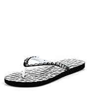 Toe Post Sequin Embellished Flip-Flops