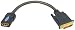 Ultralink C2-HFDM Challenger-2 Series HDMI-Female to DVI-Male Adapter Cable (12)