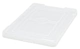 Quantum Storage Systems COV91000CL Cover for Dividable Grid Container DG91035 and DG91050, Clear, 10-Pack