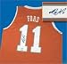 T.J. Ford autographed Basketball Jersey (Texas Longhorns)