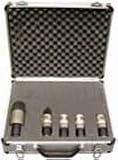 Cad Pmp54 - Flightcase With 5 Piece Drum Mic Set