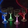 9 oz LED Light Up Flashing Wine Glass