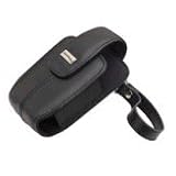 Blackberry HDW-13387-001 Black Leather Pouch with Wrist Strap For Blackberry Curve 8300