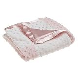 Cocalo Pink & White Raised Dot Sherpa Blanket