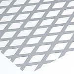 アルミパンチ板(菱形） 200X300 (菱形)　(1pcs）