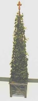 60" Ivy Topiary Tower