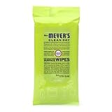 Mrs. Meyer's Surface Wipes, Lemon Verbena, 24 ea