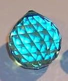 Outdoor Living : 20mm Swarovski Strass Logo Antique Green Crystal Ball Prisms #8558-20