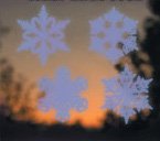 Window Alert Snowflake Decal