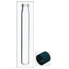 TEST TUBES WITH SCREW CAP ~ GLASS 6/PK
