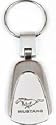 Ford Mustang Chrome Teardrop Keychain