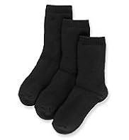 3 Pairs of Plain Thermal School Socks