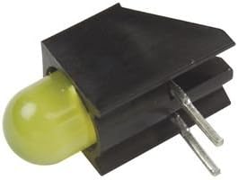 CHICAGO MINIATURE LIGHTING 5300H7 INDICATOR, LED PCB T-1 3/4, YELLOW, 2.1V (10 pieces)