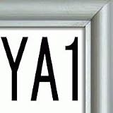 ポスター用フレーム　 【　YA1　】 Silver ﾌﾚｰﾑｻｲｽﾞ(cm)86×61