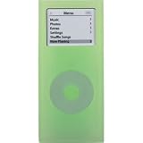 Jensen Silicone Case with Cord Management for iPod nano 2G (Green)