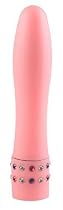 Doc Johnson Jenna's Velvet Jewel Vibrator, Pink, 4"