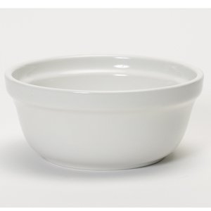 White Tuxton 14 oz. Casserole Dish / Bowl 12/CS