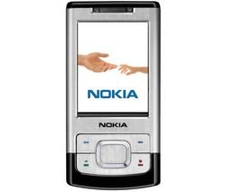 Nokia 6500 Slide Sim Free Mobile Phone - Silver