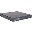 24x10x24 USB 2.0 External Slim CDRW/8x DVD-ROM Drive (Black)