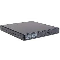 24x10x24 USB 2.0 External Slim CDRW/8x DVD-ROM Drive (Black)