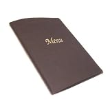 COVER MENU VINYL 8x11 CBR, DZ, 06-0680 H RISCH INC SIGNAGE