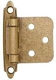 Ultra Self Closing Flush Type Hinge Satin Nickel