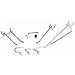 Lehigh Group/Crawford #1432A 32PC Peg Hook ASST