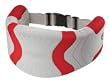 Speedo Hydro Resistant Jog Belt - Silver/Red