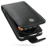 Luxury Black Leather Flip Case for New Version iPod Touch 8gb / 16gb / 32gb