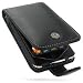 Luxury Black Leather Flip Case for New Version iPod Touch 8gb / 16gb / 32gb