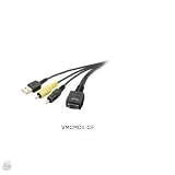 Ex-Pro - Sony VMC-MD1 VMCMD1 - AV / USB input Audio Video Multi connecting Cable Lead for :- DSC-P150, DSC-P200, DSC-T10, DSC-H7, DSC-H7/B, DSC-H9, DSC-H9/B, DSC-H3, DSC-H50, DSC-M2, DSC-N1, DSC-N2, DSC-P100, DSC-P120, DSC-T100, DSC-T100/B, DSC-T100/R, DSC-T200, DSC-T20, DSC-T20/B, DSC-T20/P, DSC-T20/W, DSC-T30, DSC-T5, DSC-T50, DSC-T70, DSC-T9