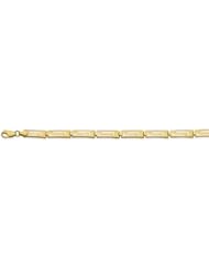 CleverEves 14K Yellow Gold Greek Key Bracelet