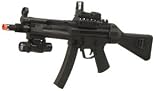 Spring Loaded Airsoft Rifle with Light & Safety