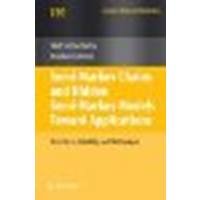 Semi-Markov Chains and Hidden Semi-Markov Models toward Applications: Their Use in Reliability and DNA Analysis by Barbu, Vlad Stefan, Limnios, Nikolaos [Springer, 2008] (Paperback) [Paperback]