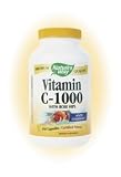 Vitamin C 1000 with Rosehips 1000 mg. 125 Capsules