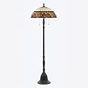 Quoizel Pinecone Tiffany Floor Lamp