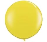 36 Inch Latex Balloon Yellow (Premium Helium Quality) Pkg/1